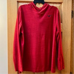 Nike Dry-fit Lightweight Hooded Pullover- Sz L